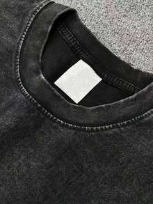 SummerSuper Value Hot  T-Shirt (230 Pure Cotton T-Shirt) Men's T-Shirt, Surf Shop Graphic T-Shirt, Street Style Suitable As A Gift For Fans SD0083Loose And Comfortablesummer Outfits For Women - Black - View 4
