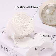 4cm寬抓褶緞帶 手作DIY蛋糕花束鮮花魚尾薄紗包裝亞麻波浪蕾絲飾邊 - 多色 - 查看 23
