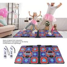 Double 63-Bit Wired Music Games Dance Mat - Multicolor - View 11