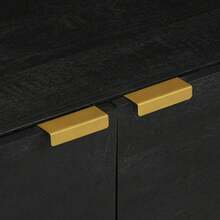 Coffee Table, Black, Engineered Wood, 80 X 50 X 40 Cm, With Modern Design, With Sturdy Construction, With Smooth Surface, With Lower Shelf, For Living Room - Black - View 8
