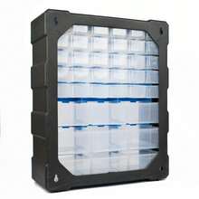 Workshop Garage Cabinet Drawers For DIY Storage Organiser Unit And Small Parts Tools - A - View 4
