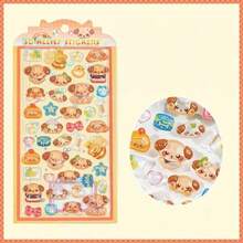 Serie de fiesta de dulces de caramelo Serie 3D Pegatinas con relieve lindo DIY Cuaderno Estuche para teléfono móvil Marco de fotos Álbum de fotos Tarjeta - color - Ver 22