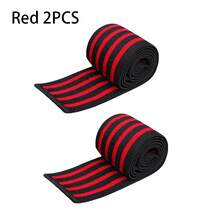 1/2 pièces Manchon de compression élastique réglable pour le coude, convient pour la course, le levage de poids, l'entraînement en squat - Multicolore - Voir 15