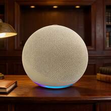 Echo Dot Newest Model Smart Speaker With Alexa Early Access Charcoal For Bedroom Dining Room Office - 查看 6