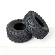 [Pack Of 2] ATV All-Terrain Off-Road Tires 21x8.00-9 4PR Reinforced *2 Suitable For Mud, Sand, And Small Trails. Anti-Slip And Wear-Resistant. Off-Road Use Only. - Black - View 3