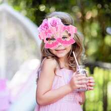 6/12/36件套性别揭晓派对装饰蓝色和粉色时尚纸眼镜，婴儿派对拍照道具，性别揭晓生日派对用品 - 彩色 - 查看 8