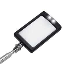360° Car Chassis Endoscope Telescopic Mirrors Angle LED Light Magnifying Inspection Mirror Car Repair Detection Tools GBHB - 1PC - View 5