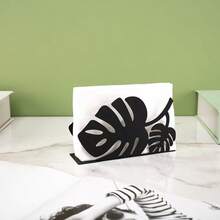 Creative Cartoon Pattern Paper Towel Holder, Acrylic Napkin Clip For Dining Table, Restaurant, Cafe, Hotel - Multicolor - View 13