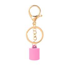 1/2pcs Lip Gloss Keychain Holder And Bow Tie Pendant 1.72 In Lip Balm Key Chain Cap Portable Lipgloss Holder Compatible With LANGIGE 0.35oz & 0.35oz & 0.25oz - Multicolor - View 8