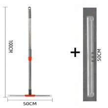 1pc Magic Silicone Broom, Stainless Steel Squeegee For Home, Kitchen, Bathroom, Wall, Glass Cleaning - Multicolor - View 18
