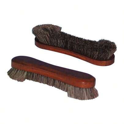 Snooker Table Horsehair Brush, Mangrove Wood, 27cm Pool