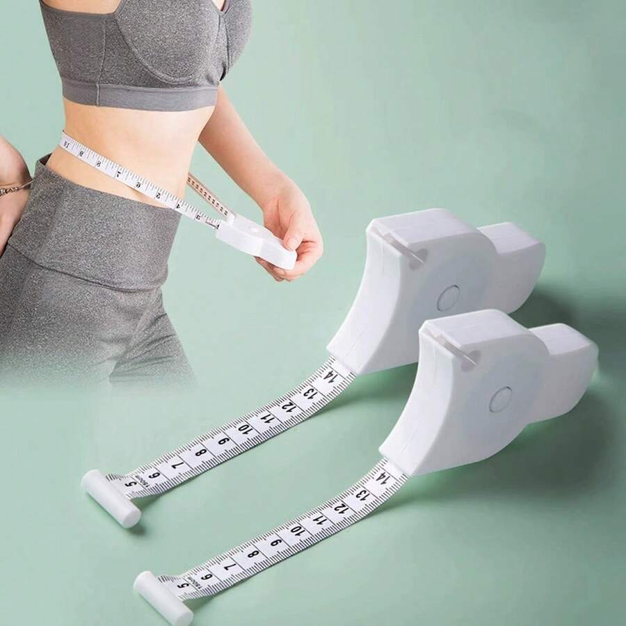Thước dây mềm 3 trong 1, thước dây đo thể dục tại nhà để đo thân, chân, eo và ngực, nhỏ gọn tiện dụng cho học sinh. - Nhiều màu - Xem 1