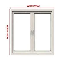 Màn chống muỗi mùa hè mới, thiết kế khóa kéo đôi màu trắng, màn cửa sổ tự dính cho phòng ngủ, ban công, dễ dàng lắp đặt. - trắng - Xem 88