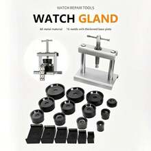 22Pcs/Set Professional Watch Press Set Watch Back For CASE Closing Tool & Fitting Dies Watch Repairing Tool Die Kit For Watchmaker - 22Pcs - View 5