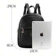 Women Fashion Backpacks - Coral Orange - View 2