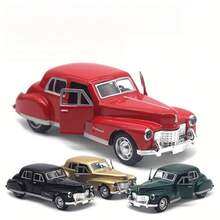 Mô hình xe hơi cổ điển bằng hợp kim tỷ lệ 1:34, mô hình xe hơi hoài cổ trang trí, thích hợp để bàn làm việc, trưng bày tại nhà và trang trí cửa sổ cửa hàng, mô hình xe cổ sưu tầm dành cho người lớn, thân xe bằng hợp kim. - Nhiều màu - Xem 12