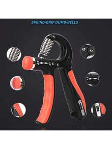 1PC Adjustable Mechanical Counting Grip Strength Trainer, Exercises Wrist Strength, Finger Strength, Arm Muscle Strength, Fitness Rehabilitation Training Counting Grip Strength Trainer - Multicolor - View 7