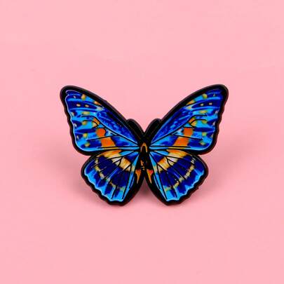 可爱珐琅胸针翻领别针徽章背包女士胸针锌合金服装礼品珠宝时尚配饰