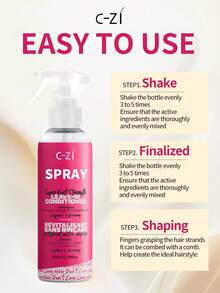 C-ZI 超速免洗护发喷雾，150毫升/5.29液盎司，改善毛躁，深层滋润修护，增强秀发光泽 - 150ml - 查看 7
