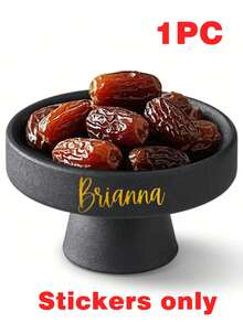 1/3/5pcs, Custom Name Stickers, Wedding Stickers, Personalized Water Bottle Stickers, Custom Crystal Label Stickers, Customizable Thank-You Stickers, Business Label Stickers, Logo Stickers, Gift Box Stickers, Laptop Stickers, Book Stickers, Plate Stickers, Gold Stickers - Multicolor - View 10