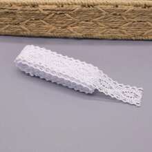 White Lace Trim Ribbon 2.8cm Wide, Knitted Crochet Lace For Sewing, Clothing Edge Decoration, Wedding Party Craft DIY Accessories - CM11-2.8CM - View 10