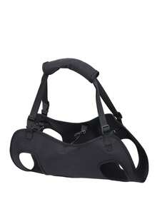 Adjustable Breathable Shoulder Strap Dog Leash, Assist Harness For Elderly, Disabled, Small, Medium, Large Dogs, 4 Carrying Modes (Front/Back) - Black - View 6
