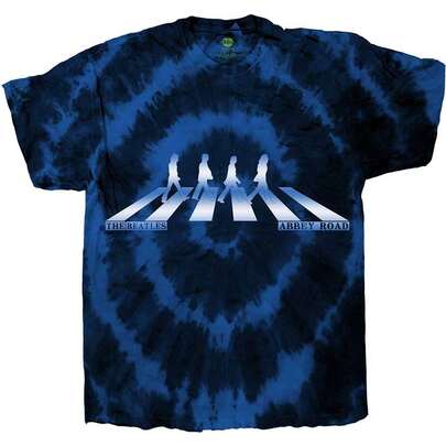  The Beatles Abbey Road Crossing Gradient Dip Dye Tee