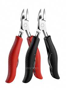 1pc Nail Clipper, Ingrown Toenail Correction Pliers, Dead Skin Trimmer, Nail Clipper, Paronychia Trimming Tool, Foot And Hand Care Manicure Pedicure Tool - Multicolor - View 6