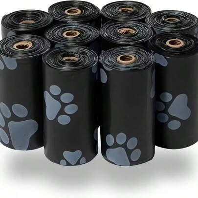 Black Pet Waste Bags, Portable, Cleaning Type, Suitable For Cars, Small Trash Cans, Replaceable For Original Trash Bags, Pet-Specific Trash Bags, Leak-Proof Pet Waste Bags, Suitable For Outdoor Walking Dogs, Smart Outdoor Pet Waste Bags. Applicable To Security, Industry, Municipal Services, Healthcare, Institutions And Other Scenarios