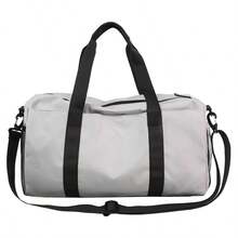 大容量防水旅行包，带侧网袋和可调节肩带，适合健身和周末短途旅行 - 彩色 - 查看 9