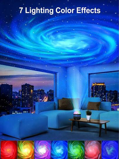 Đèn ngủ chiếu sao 2 trong 1, đèn LED chiếu sao xoay, 7 chế độ chiếu sáng, nguồn USB, quà tặng ngày Valentine, có điều khiển từ xa, chế độ đèn ngủ đa màu RGB, quà sinh nhật, thích hợp cho phòng ngủ, trang trí nhà cửa, phòng chơi game, tiệc tùng, đèn chiếu phòng ngủ.