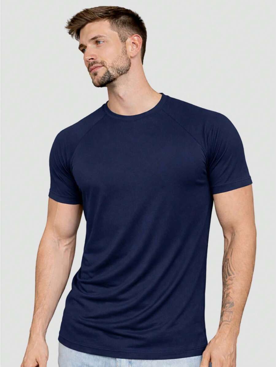 Men Outdoor Tees & Tanks - 藏蓝色 - 查看 1
