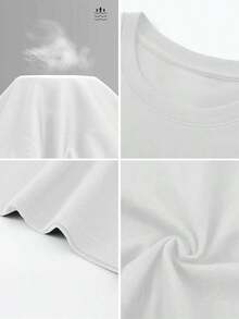 Men's Double-Sided Printed T-Shirt Colorful Anti Social Club Pattern, Comfortable, Stylish ForY2K-T-Shirt-Camisetas Para Hombre - 白色 - 查看 5