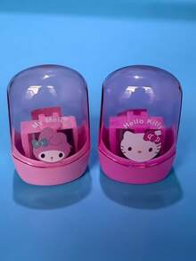 Sanrio Double Hole Pencil Sharpener, Shaped Pencil Sharpener With Large & Small Holes, Dual-Use Pencil Sharpener Stationery - Pencil Sharpener - View 16