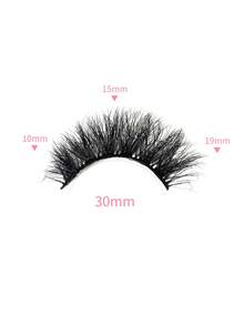 7对自然蓬松浓密凌乱假睫毛 - 查看 7