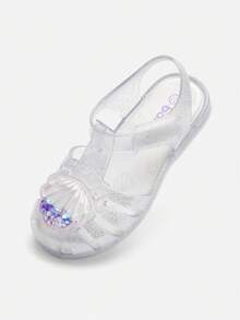 Balabala 女童透气轻便休闲凉鞋，柔软舒适夏季鞋款 2026 新款 - 白色調 - 查看 1