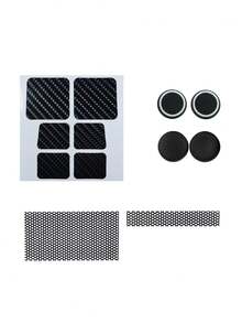 Steam Deck Gaming Console Accessories Set: Dust-Proof Vent Cover + Touchpad & Button Stickers + Joystick Caps, Dust-Proof, Scratch-Resistant, Enhanced Gaming Experience - View 2