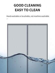 1件装现代磁性蚊帐,超大玻璃纤维纱网,透气防蚊帘,适用于家庭、卧室、厨房、客厅、餐厅、阳台、窗户,经久耐用且防刮擦,可手洗,无需用电 - 淺灰色 - 查看 9