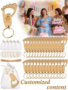 Bộ 1/5/10 móc khóa kim loại thiết kế hình dấu chân có thể tùy chỉnh, quà tặng sáng tạo phù hợp cho bạn bè, gia đình, người yêu, sự kiện công ty, tiệc tùng, ngày lễ, quà lưu niệm, bền chắc, dành cho gia đình. - Nhiều màu - Xem 13