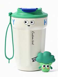 1pc Customizable High-End Unique Coffee Cup, Couple Mug, Insulated Travel Tumbler, Stylish Water Bottle - Multicolor - View 4