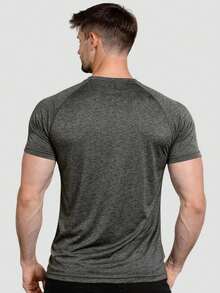 Men Outdoor Tees & Tanks - Dark Grey - View 2