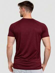 Men Outdoor Tees & Tanks - 紅木色 - 查看 2