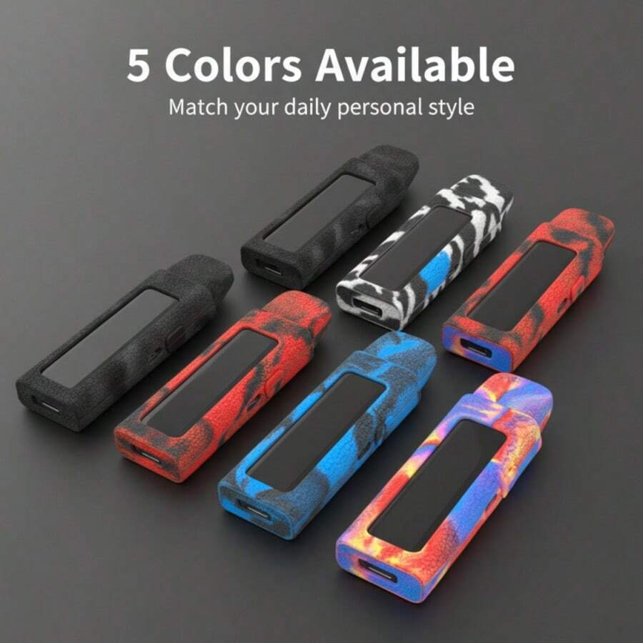 Soft Silicone Case For Uwell Caliburn G3 Pro Pod, Anti-Scratch Protective Cover, Perfect Fit, Multiple Colors - Multicolor - View 1