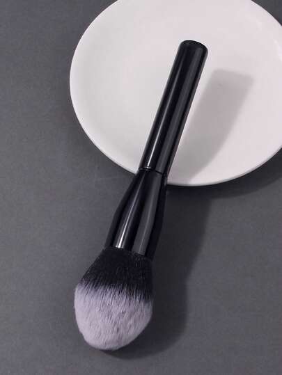 1pc Large Soft Fiber Powder Brush, Versatile Makeup Brush For Powder, Blush, Suitable For Beginners And Professionals