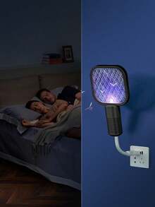 带紫外线的 USB 灭蚊拍，便携式迷你灭蚊灯，室内外均可使用，适用于家庭、汽车、露营、旅行、酒店，驱虫 - 彩色 - 查看 11