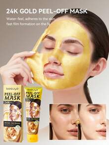 24K Gold Peel-Off Mask – Deep Cleansing & Hydrating, Transforms Skin As You Peel - Specification - View 4