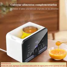 Esterilizador y Calentador de Biberones Lascado WNQ-02 Inteligente Pantalla Táctil Luz Nocturna, Multifunción Descongelar, Esterilizar Vapor, Mantener Calor, Sin BPA 110V + Accesorios - Tipo de Enchufe B USA (110-127V) - Ver 3