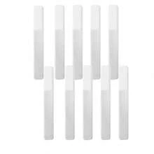 Bộ 8 dũa móng tay nano, dũa móng tay vuông bằng thủy tinh với công nghệ mài mòn vật lý, bộ dụng cụ đánh bóng móng chuyên nghiệp, nhẹ nhàng với móng tự nhiên, thích hợp cho du lịch, sử dụng tại nhà và văn phòng, lý tưởng cho người mới bắt đầu làm móng, người đam mê tự làm và thợ làm móng, món quà hoàn hảo cho Ngày Valentine và Ngày của Mẹ. - Bạc - Xem 12