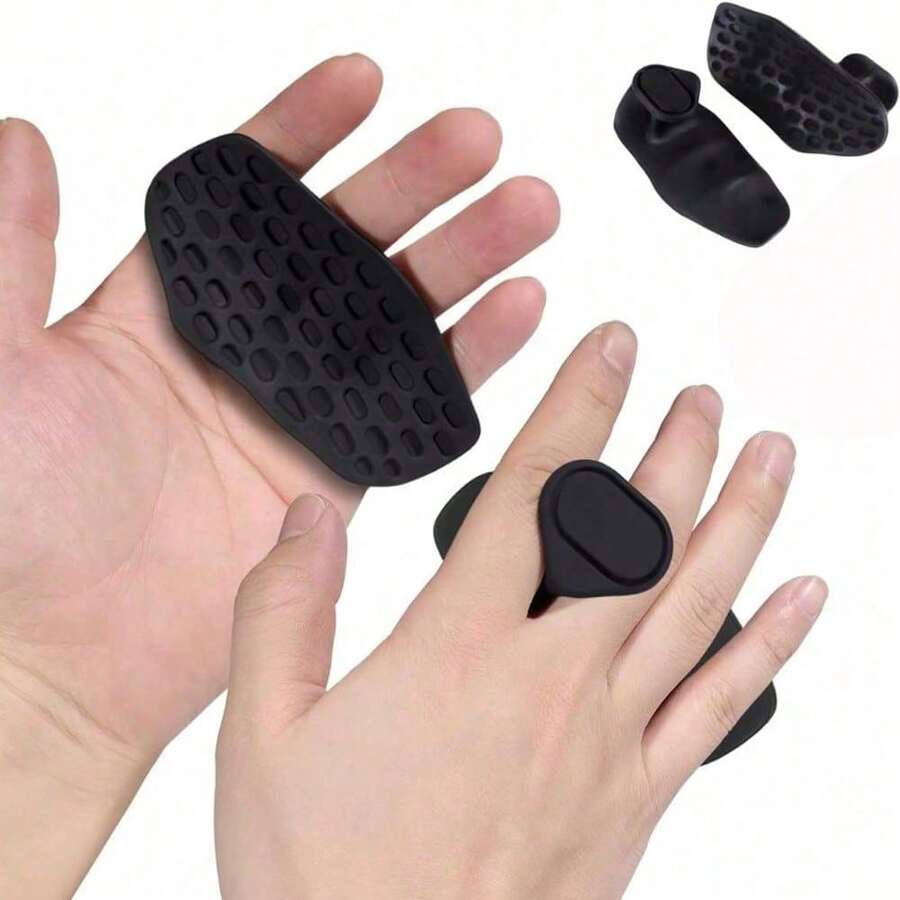 Weight Lifting Gloves For Men Women: Rubber Gym Weightlifting Anti-Slip Workout Grips For Gym Training And Exercise, Weight Lifting, Dumbbell, Deadlift, Bar Pad Pull Up Grippers No Sweaty, Suitable For Gym, Bedroom, Living Room, Outdoor - A - View 1