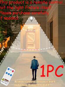 108 COB Sensor Solar Outdoor Wall Light, Outdoor Lighting Smart Floodlight With 3 Lighting Modes, Semi-Embedded Installation, Suitable For Yard, Garden, Fence, Patio, Camping, Street, House, Music Festival, Wedding Season, Party, Mother's Day, Valentine's Day, Back To School, Christmas, Halloween Decoration Lighting - Remote Control/Non-Remote Control Version Available - 黑色 - 查看 13